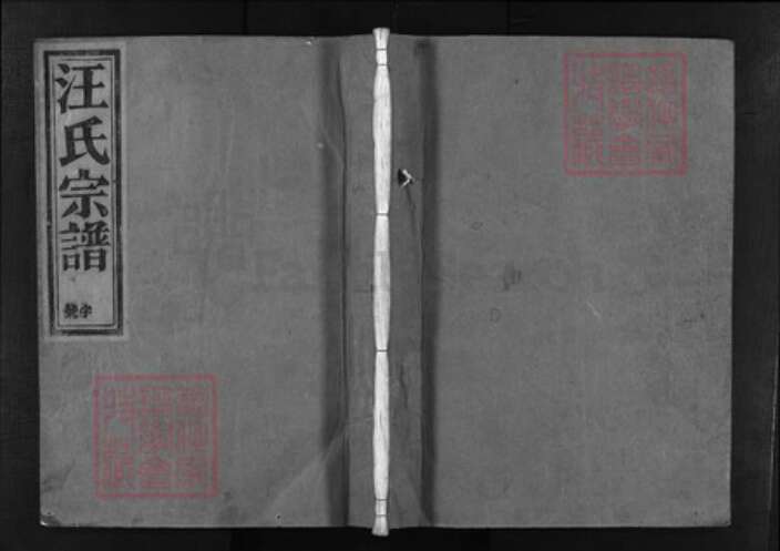 浙江省汪氏族谱-汪氏宗谱 [4卷].pdf电子版缩略图