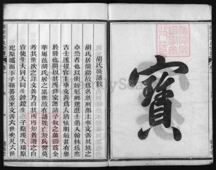 浙江省衢州龙游县浙江省杭州市建德市寿昌镇胡氏族谱-西湖胡氏宗谱 [6卷].pdf电子版预览图2