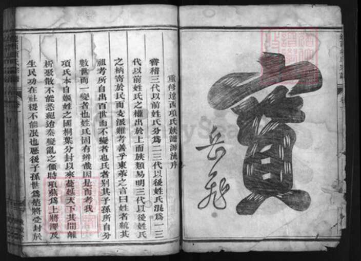 浙江省丽水市项氏族谱-社湖项氏宗谱 [4卷].pdf电子版预览图2