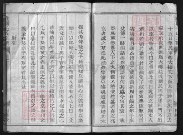 浙江省毛氏族谱-雅纲毛氏宗谱 [3卷].pdf电子版预览图4