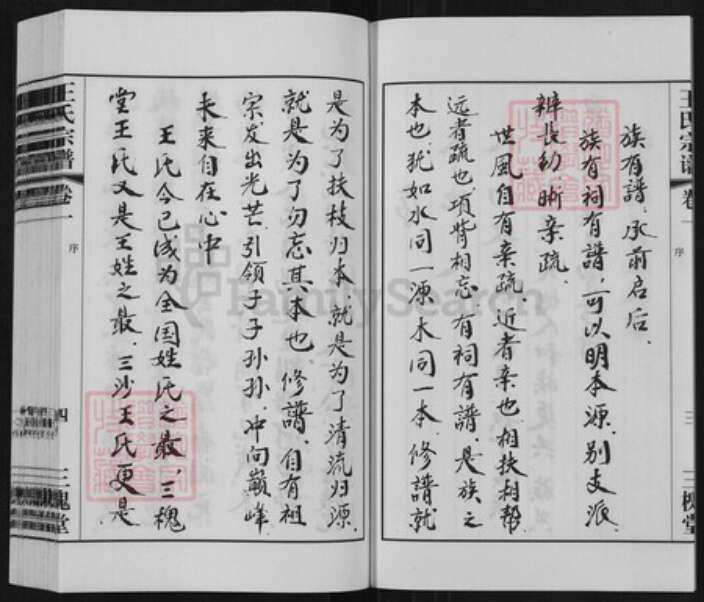 江苏省苏州市相城区王氏三槐堂族谱-王氏宗谱.pdf电子版预览图5