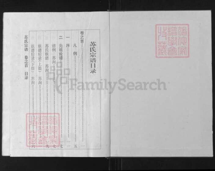 湖北省孝感市孝南区杨店镇苏氏族谱-苏氏宗谱.pdf电子版预览图1