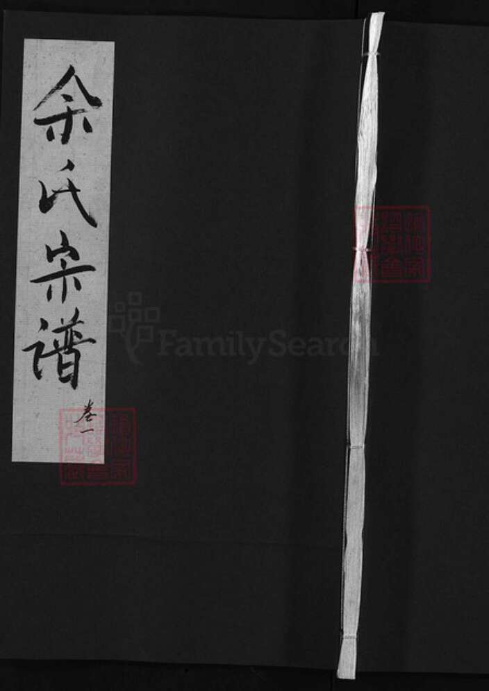 安徽省安庆市潜山市余氏族谱-余氏宗谱 [15卷].pdf电子版缩略图