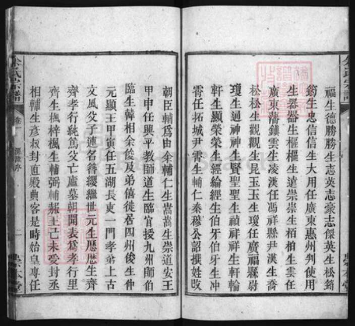 安徽省安庆市潜山市余氏族谱-余氏宗谱 [15卷].pdf电子版预览图2