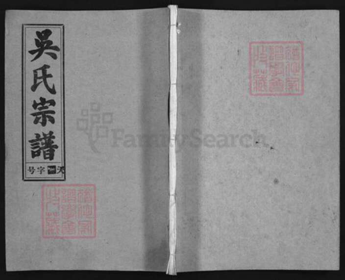 安徽省安庆市怀宁县吴氏族谱-吴氏宗谱 [25卷,首1卷,末2卷].pdf电子版缩略图