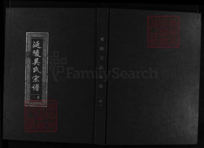 浙江省吴氏族谱-延陵吴氏宗谱 [5卷,含谱头1卷].pdf电子版缩略图