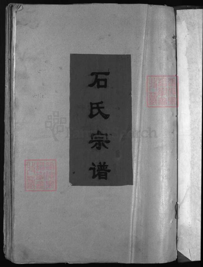 浙江省丽水市青田县石氏族谱-武威郡石氏宗谱 [不分卷].pdf电子版预览图2