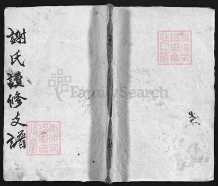 湖南省益阳市谢氏族谱-𫞚阳谢氏续修支谱 [3卷,首1卷].pdf电子版缩略图