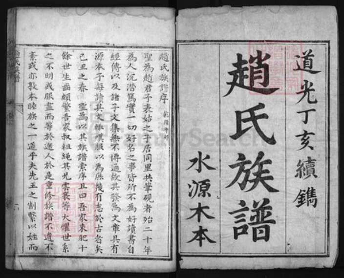 山东省泰安市肥城市赵氏族谱-肥城县赵氏族谱 [5卷].pdf电子版预览图1