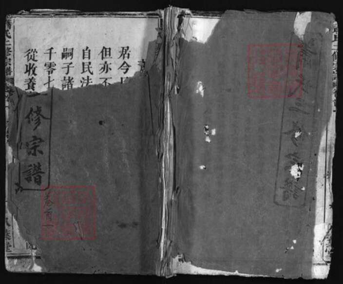 湖北省黄冈市罗田县萧氏族谱-萧氏二修宗谱 [18卷,首2卷].pdf电子版缩略图