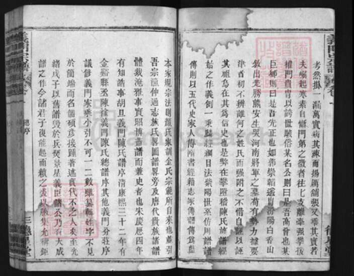 湖北省黄冈市黄州区陈氏族谱-义门陈氏宗谱.pdf电子版预览图3