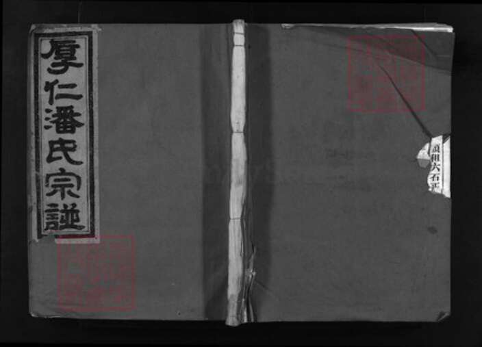 浙江省潘氏族谱-厚仁潘氏宗谱 [卷数不详].pdf电子版缩略图