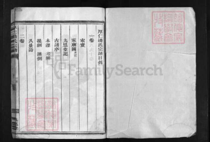 浙江省潘氏族谱-厚仁潘氏宗谱 [卷数不详].pdf电子版预览图1