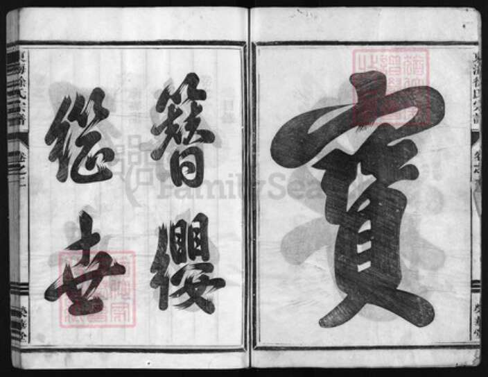 浙江省徐氏族谱-东山徐氏宗谱 [6卷].pdf电子版预览图2