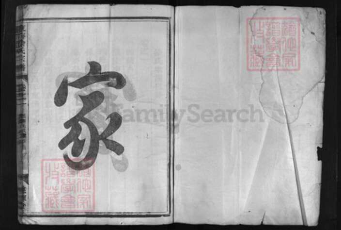 浙江省徐氏族谱-东海徐氏宗谱 [4卷].pdf电子版预览图1