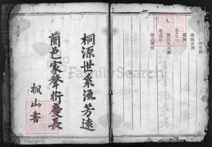 浙江省胡氏族谱-登胜胡氏宗谱 [3卷].pdf电子版预览图3