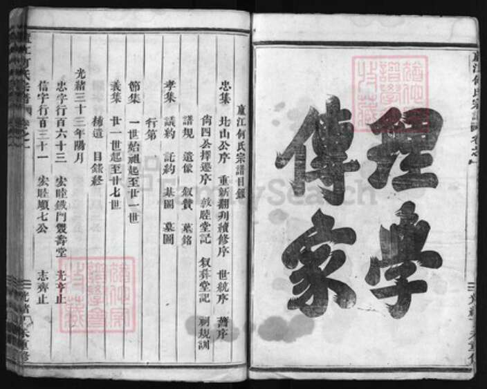 浙江省何氏族谱-卢江何氏宗谱 [4卷].pdf电子版预览图3