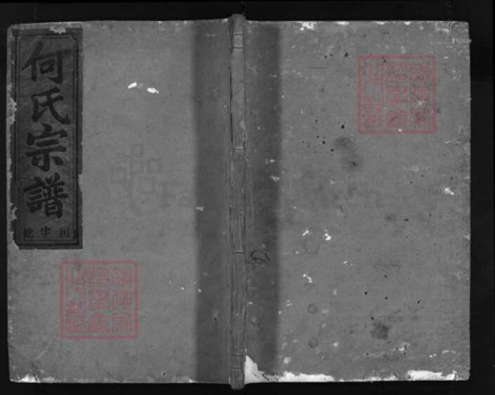 浙江省何氏族谱-卢江何氏宗谱 [5卷,末1卷].pdf电子版缩略图