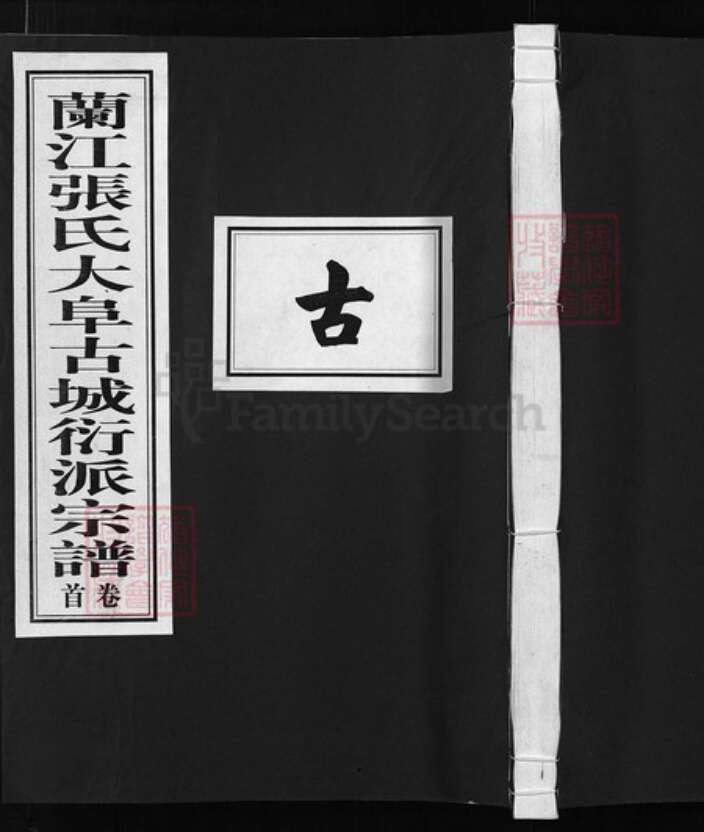 浙江省张氏族谱-兰江张氏大阜古城衍派宗谱 [6卷,首1卷].pdf电子版缩略图