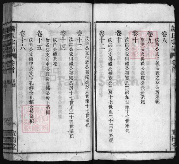 安徽省安庆市桐城市谢氏族谱-谢氏宗谱 [23卷,首末各1卷].pdf电子版预览图3