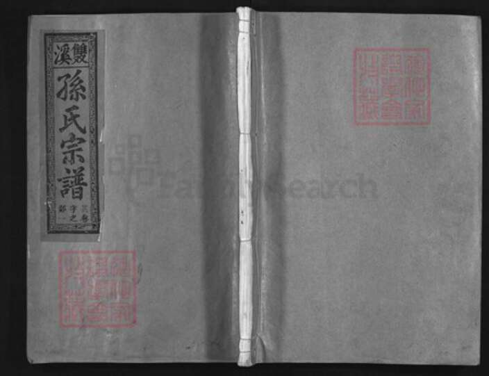 江西省上饶市孙氏族谱-双溪孙氏宗谱 [5卷].pdf电子版缩略图