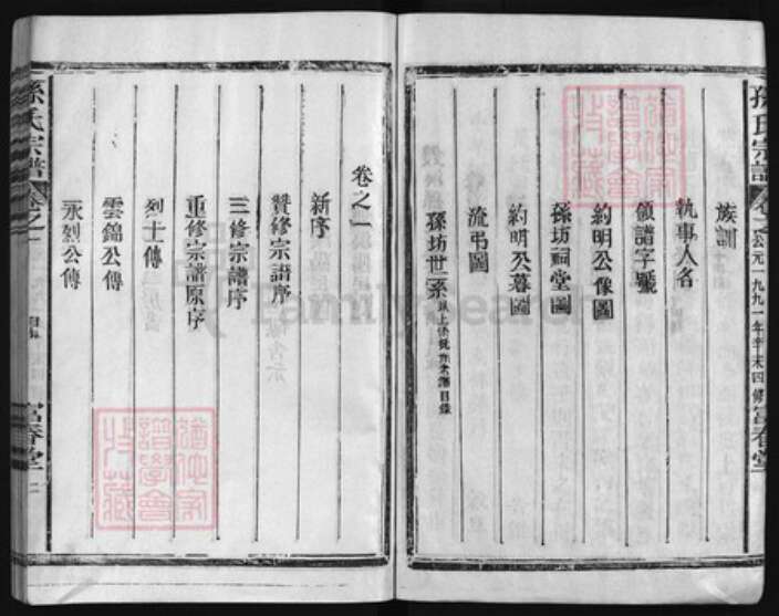 江西省上饶市孙氏族谱-双溪孙氏宗谱 [5卷].pdf电子版预览图4