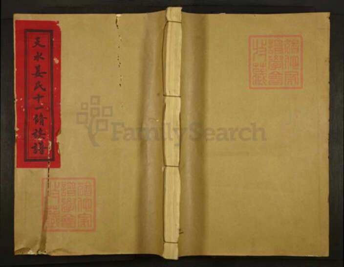 甘肃省天水姜氏族谱-天水姜氏十一修族谱.pdf电子版缩略图