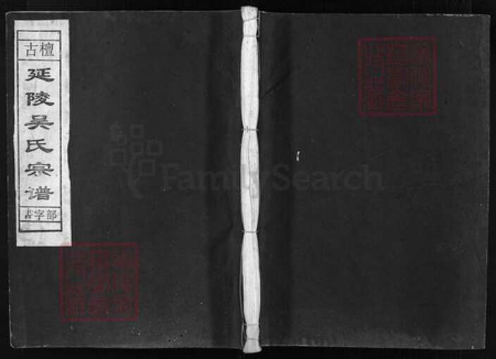 浙江省吴氏族谱-古檀延陵吴氏宗谱 [6卷,含卷首].pdf电子版缩略图