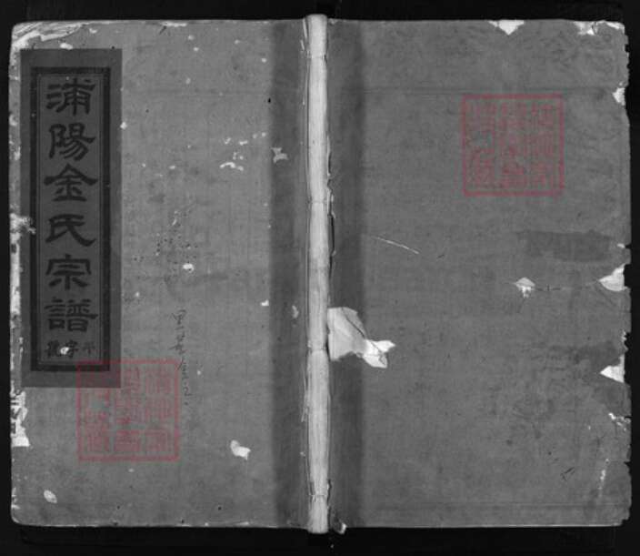 浙江省金华市浦江县金氏族谱-浦阳金氏宗谱 [6卷].pdf电子版缩略图