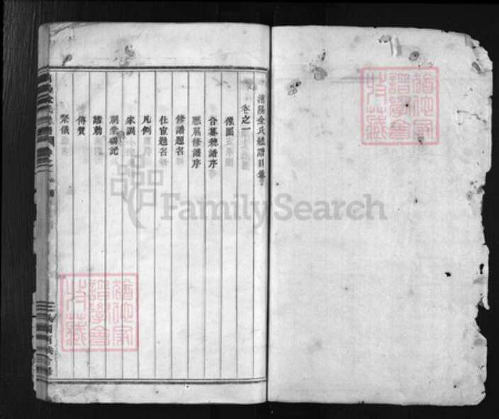 浙江省金华市浦江县金氏族谱-浦阳金氏宗谱 [6卷].pdf电子版预览图1