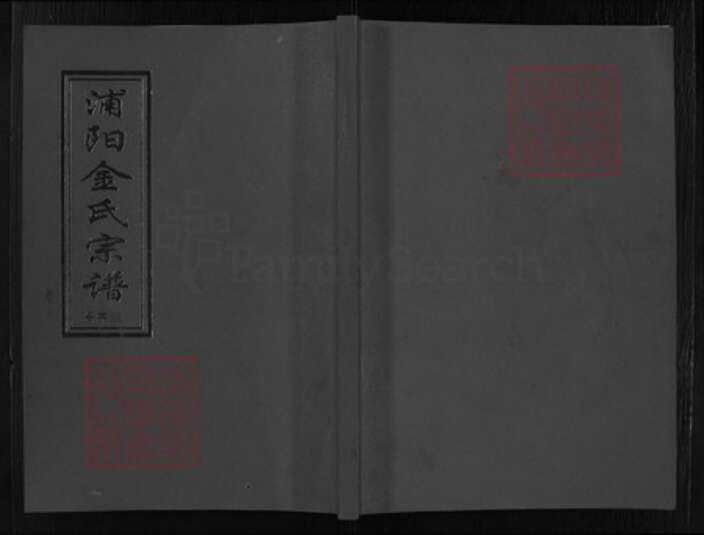 浙江省金华市浦江县金氏族谱-浦阳金氏宗谱 [世系7卷,行传8卷].pdf电子版缩略图