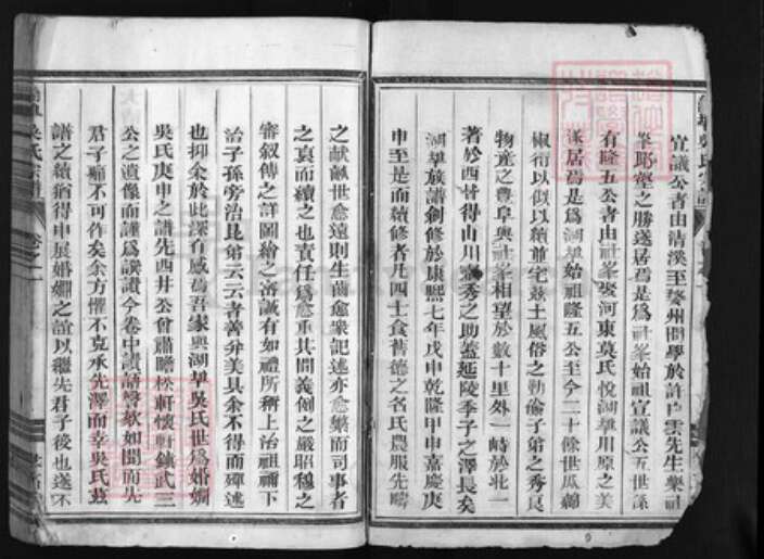 浙江省吴氏族谱-湖端口吴氏宗谱 [残卷].pdf电子版预览图2