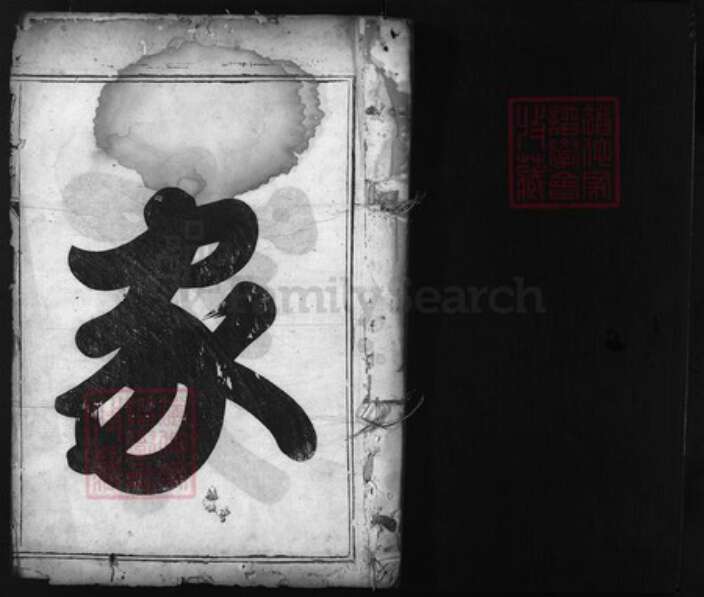 浙江省徐氏族谱-絣塘山背徐氏宗谱 [不分卷].pdf电子版预览图1