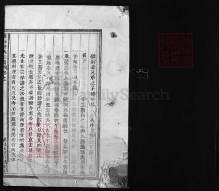 浙江省盛氏族谱-兰谿盛氏宗谱 [13卷].pdf电子版预览图1