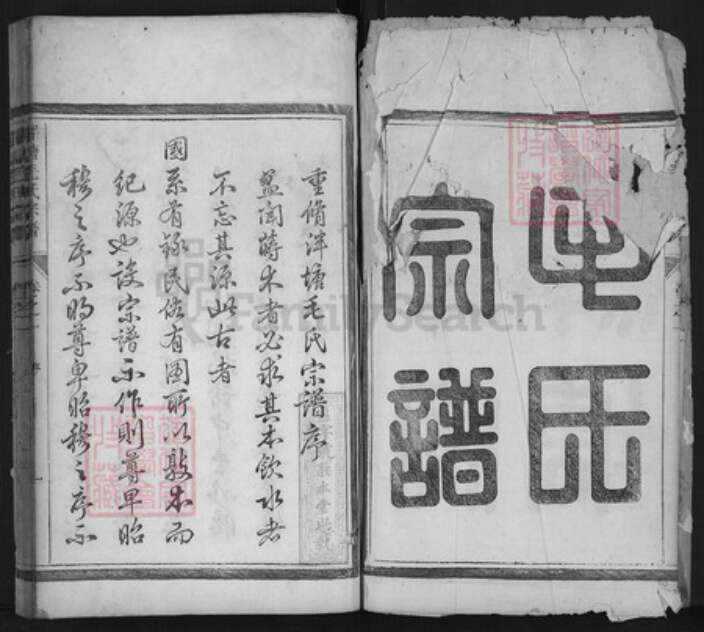 浙江省杭州市淳安县县毛氏族谱-泮塘毛氏宗谱.pdf电子版预览图2