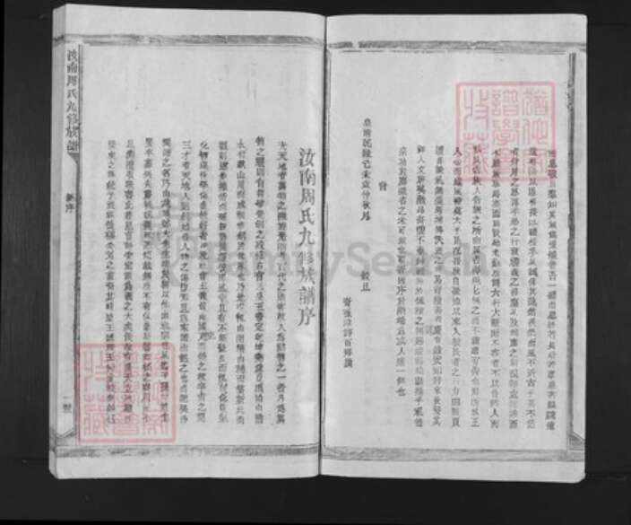 江西省赣州市南康区东山街道周氏聚景堂族谱-汝南周氏九修族谱.pdf电子版预览图4