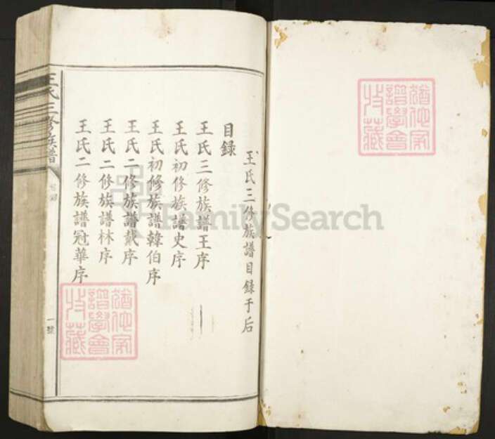 江西省吉安市王氏族谱-王氏三修族谱.pdf电子版预览图1