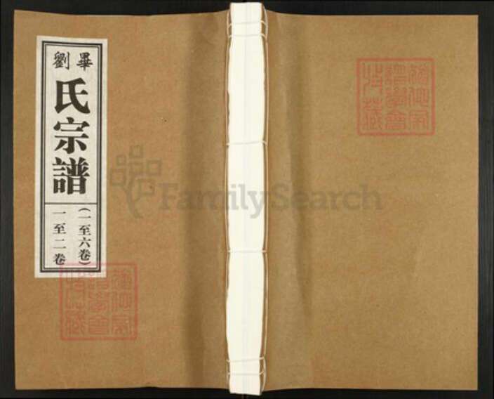 安徽省合肥市瑶海区刘氏梓溪堂族谱-刘氏宗谱.pdf电子版缩略图