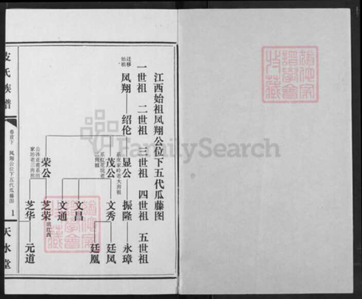 湖北省潜江市龙湾镇皮氏天水堂族谱-皮市族谱.pdf电子版预览图1