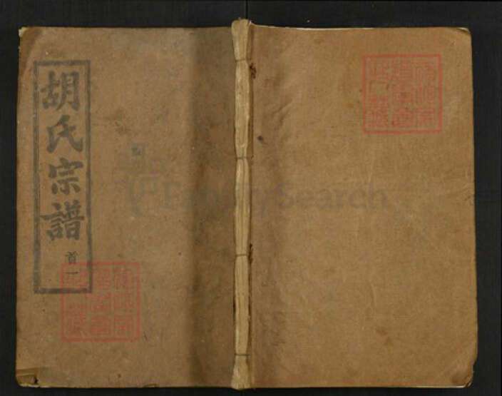 湖北省黄冈市红安县胡氏族谱-胡氏四修宗谱.pdf电子版缩略图