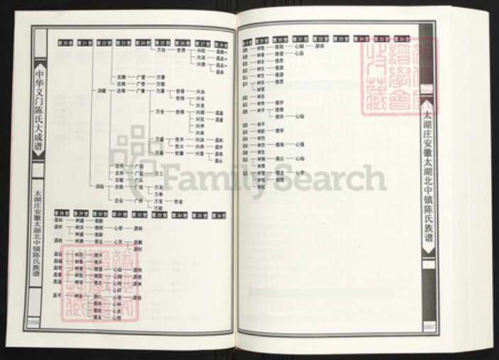 安徽省安庆市太湖县陈氏族谱-中华义门陈氏大成谱大湖庄安徽太湖北中镇陈氏族谱.pdf电子版预览图3