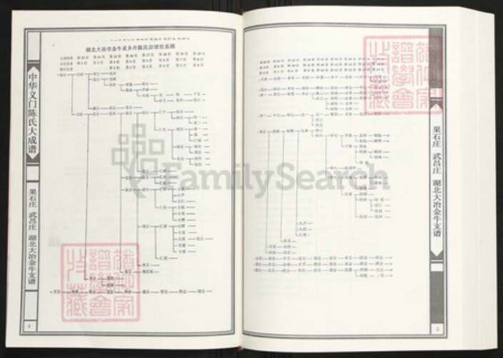 湖北省黄石市大冶市陈氏族谱-中华义门陈氏大成谱果石庄 武昌庄 湖北大冶金牛支谱.pdf电子版预览图3