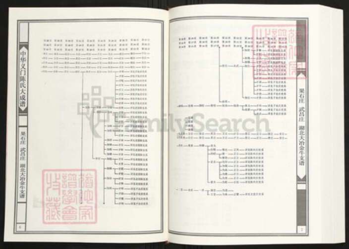 湖北省黄石市大冶市陈氏族谱-中华义门陈氏大成谱果石庄 武昌庄 湖北大冶金牛支谱.pdf电子版预览图4