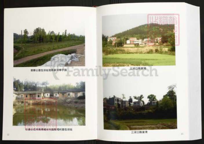 湖北省黄冈市红安县陈氏族谱-中华义门陈氏大成谱果石庄湖北麻城仑山分庄族谱.pdf电子版预览图5