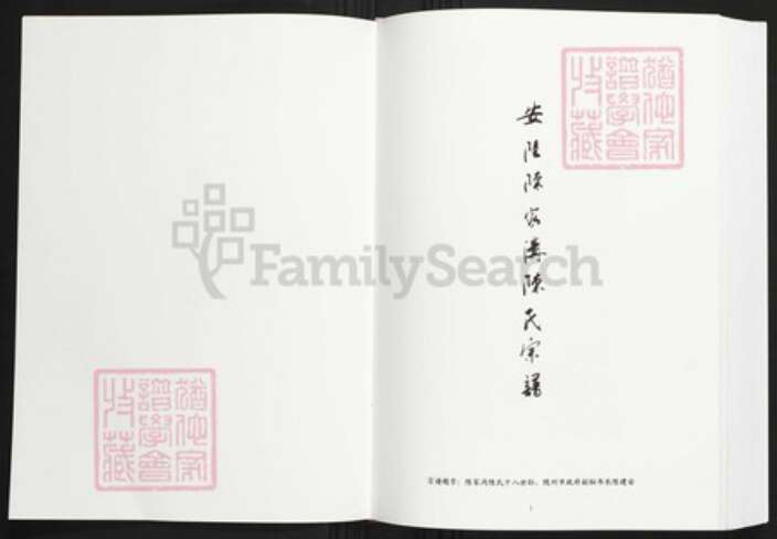 湖北省武汉市黄陂区陈氏族谱-安陆陈家沟陈氏宗谱.pdf电子版预览图3