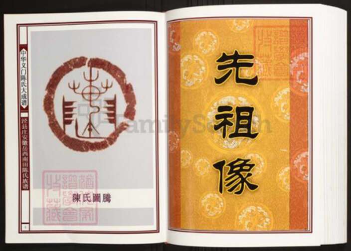 安徽省安庆市岳西县陈氏族谱-中华义门陈氏大成谱泾县庄安徽岳西南田陈氏族谱.pdf电子版预览图3