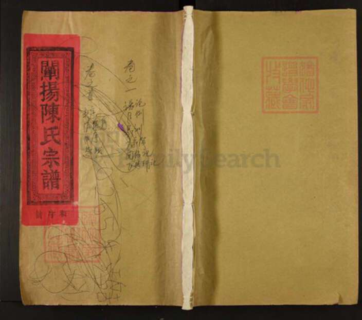 安徽省池州市陈氏族谱-阐扬陈氏宗谱.pdf电子版缩略图