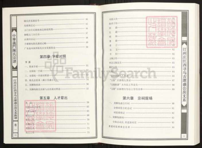 江西省赣州市寻乌县陈氏族谱-中华义门陈氏大成谱汀州庄江西寻乌吉潭盛公房支系族谱.pdf电子版预览图5