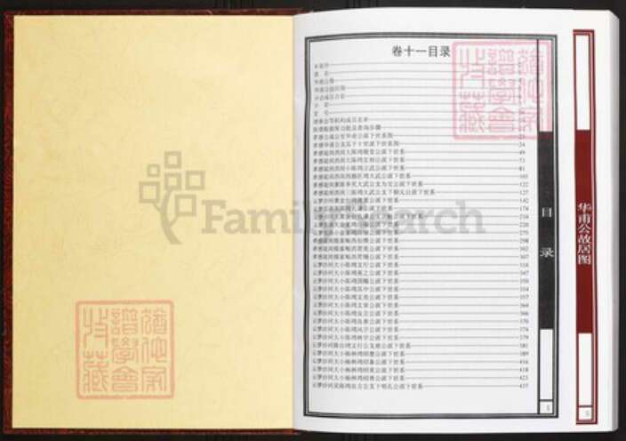 湖北省孝感市陈氏族谱-中华义门陈氏大成谱回归庄湖北孝感华甫公系宗谱.pdf电子版预览图1