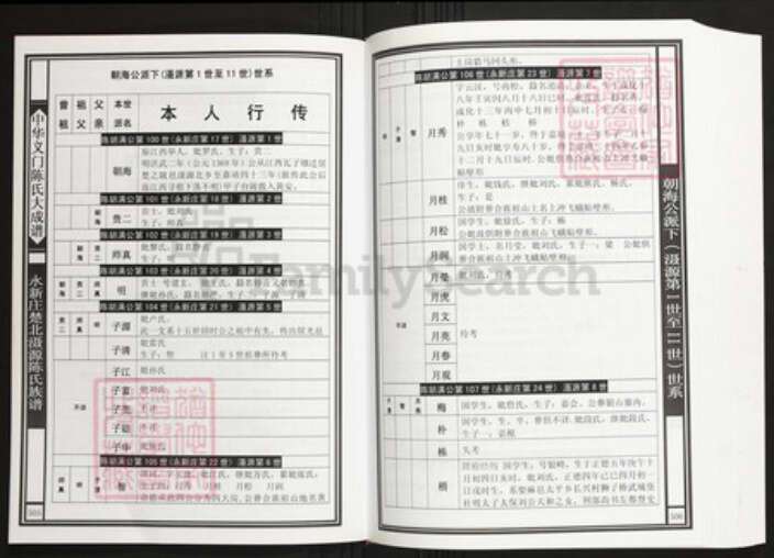 湖北省黄冈市红安县陈氏族谱-中华义门陈氏大成谱永新庄楚北滠源陈氏族谱.pdf电子版预览图5